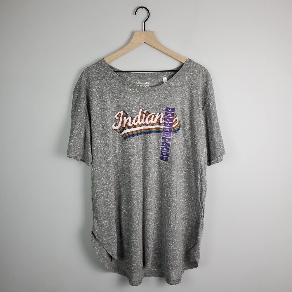 Royce Brand Gray Indiana Tee Bnwt 2xl